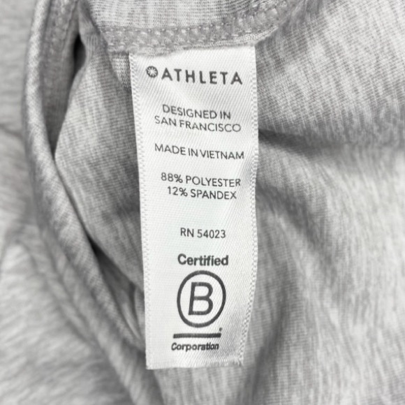 Athleta Gray Uptempo Top - Picture 8 of 10
